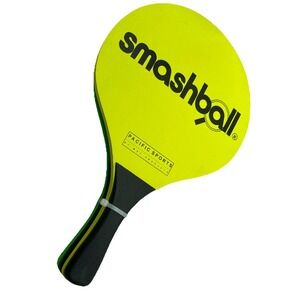 Smash Ball Racquet Set Of 2 Pacific Sports by Wet Productions Neon Yellow &Green